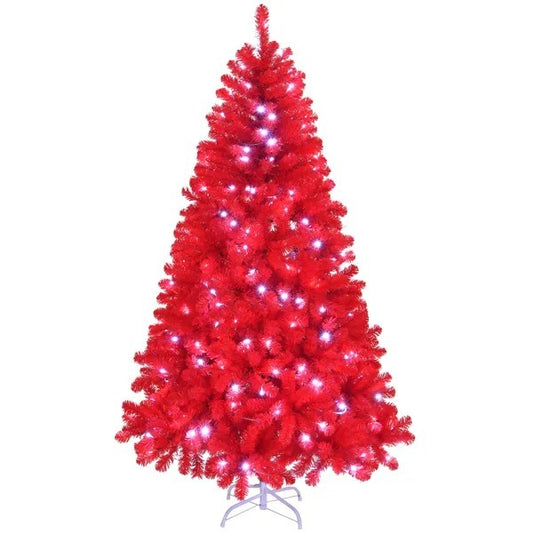 7 FT Pre-lit Artificial Christmas Tree