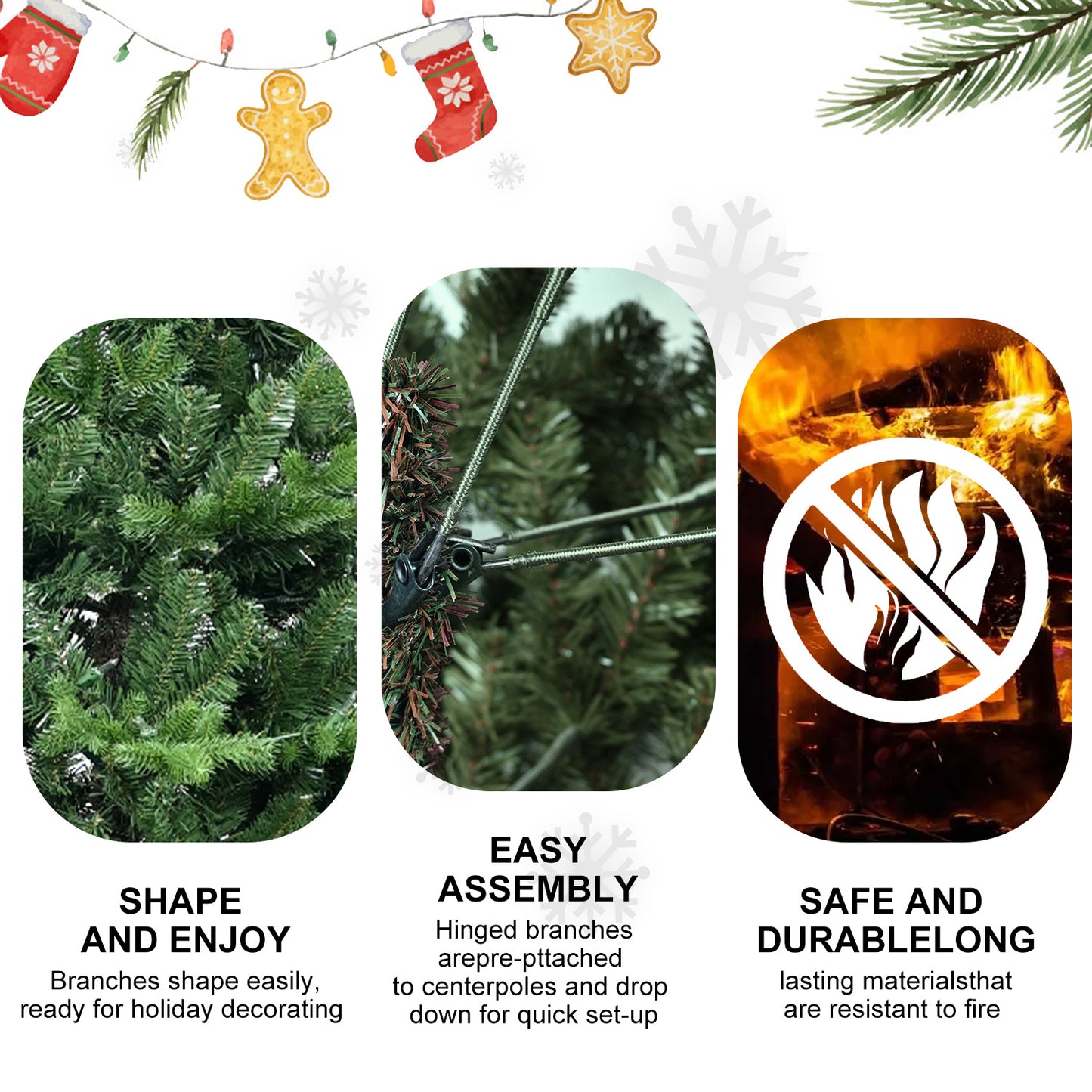 PVC Christmas Tree, Green