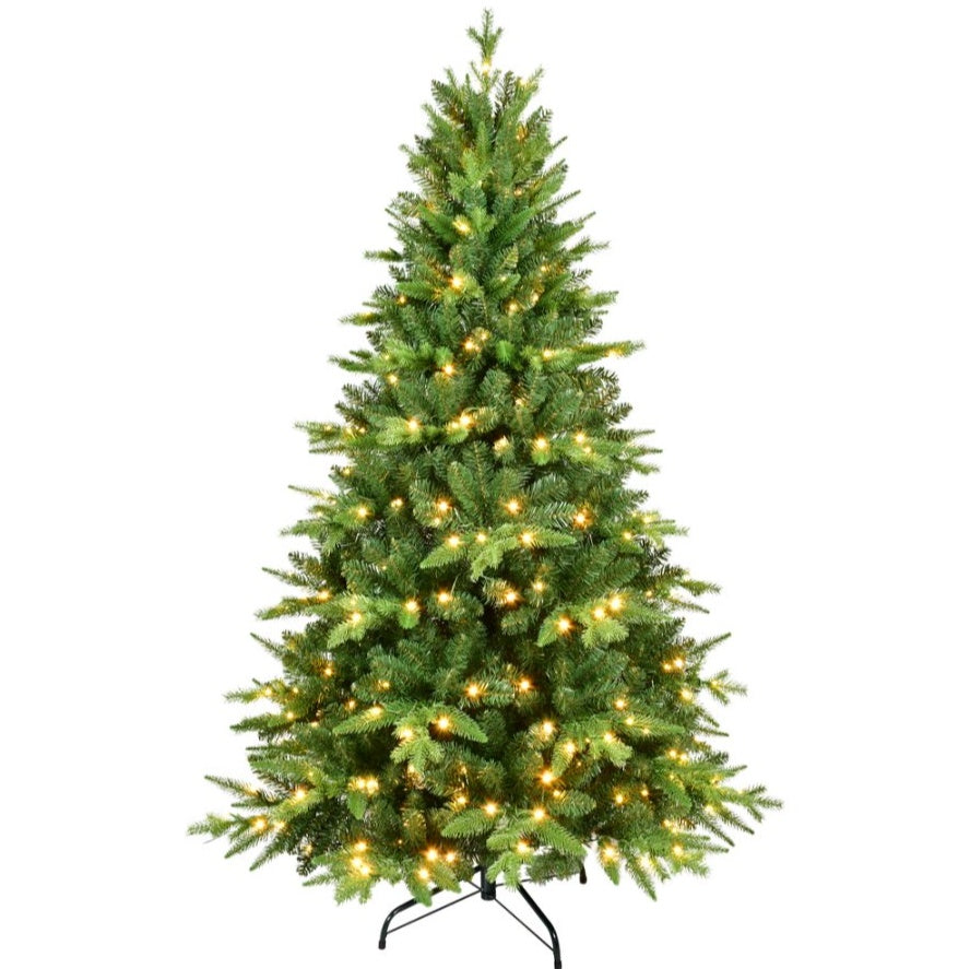 Christmas Tree 5,6,7,8,9ft PE PVC Hybrid Tree