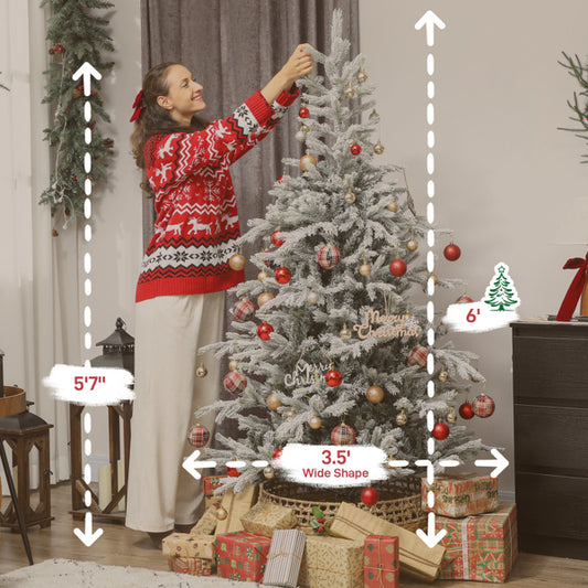 Christmas Tree green white