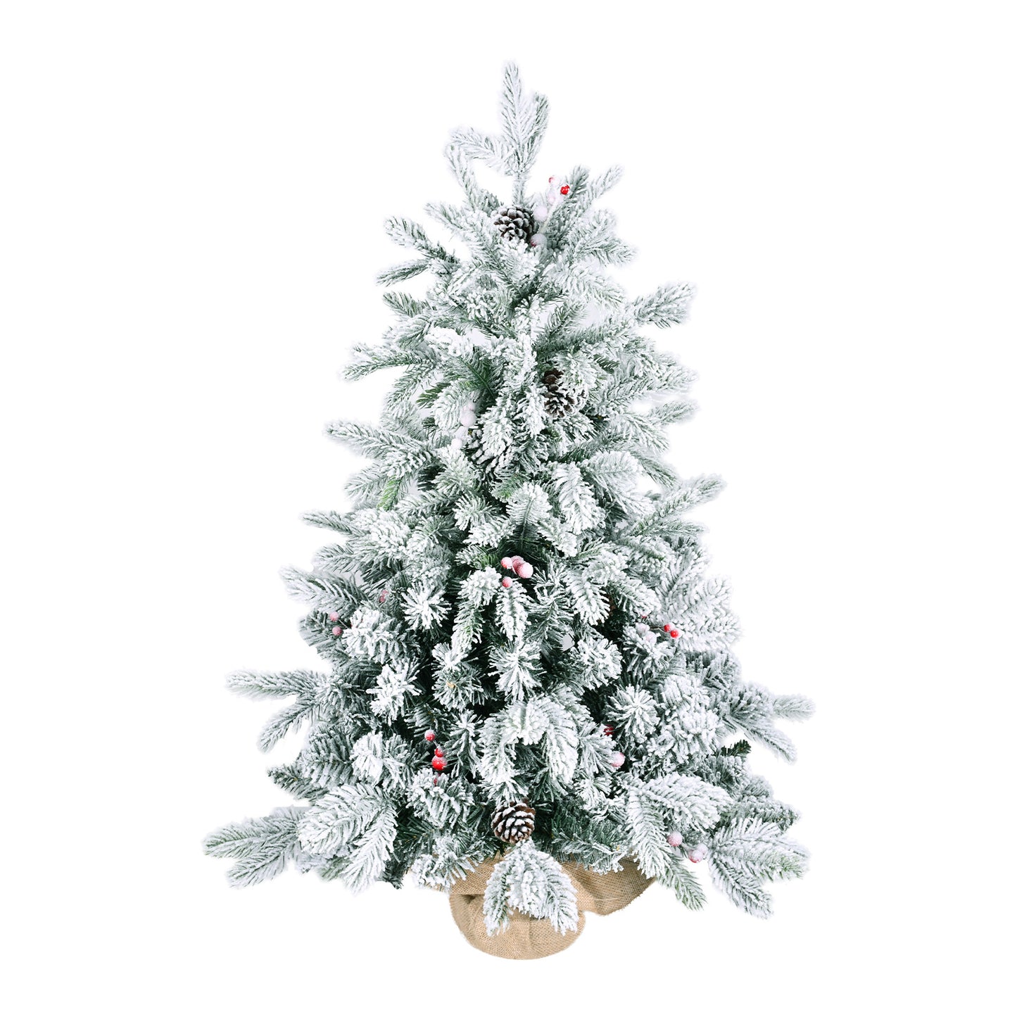 Tabletop Christmas Tree, Snow Flocked