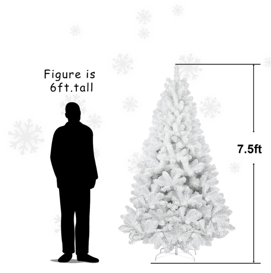 White Christmas Tree
