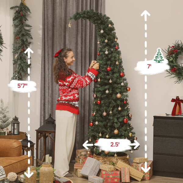 Christmas Tree slim golden