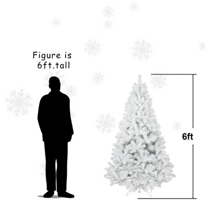 White Christmas Tree
