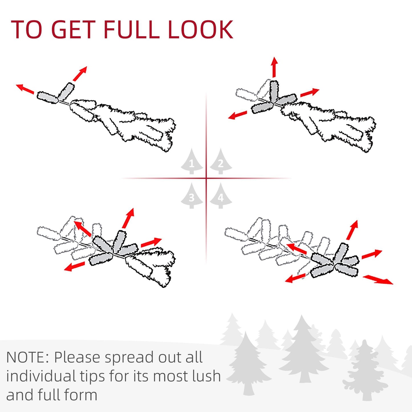 6' PVC Unlit Slim Artificial Pencil Christmas Tree Holiday