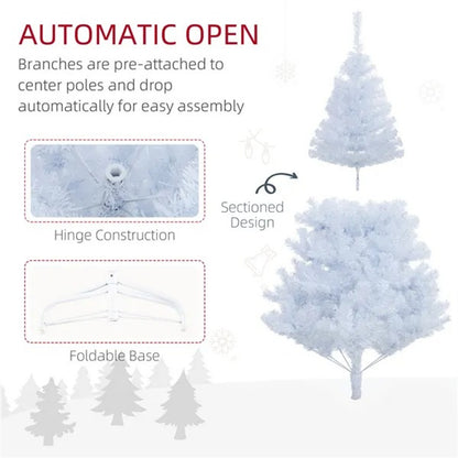 5ft White Christmas Tree