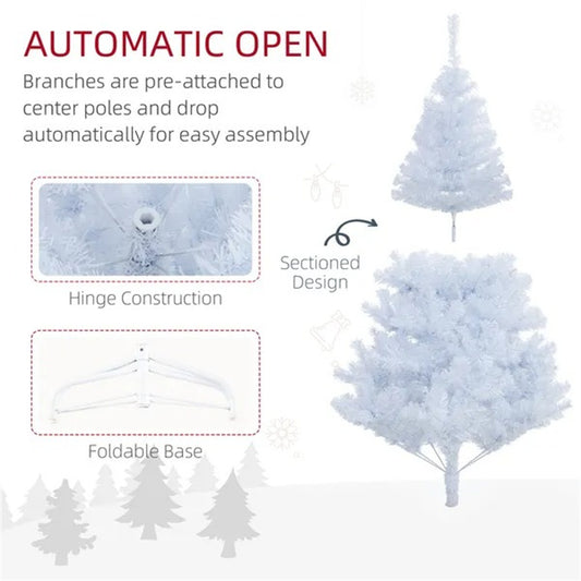 5ft White Christmas Tree