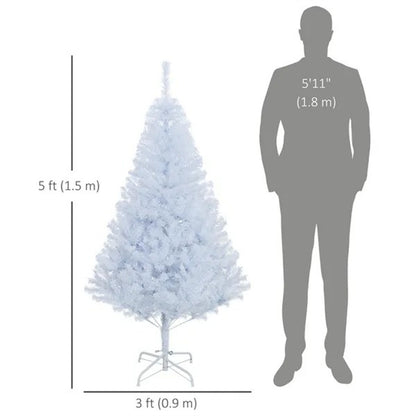 5ft White Christmas Tree
