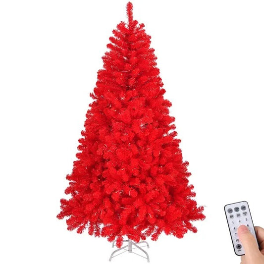 7 FT Pre-lit Artificial Christmas Tree