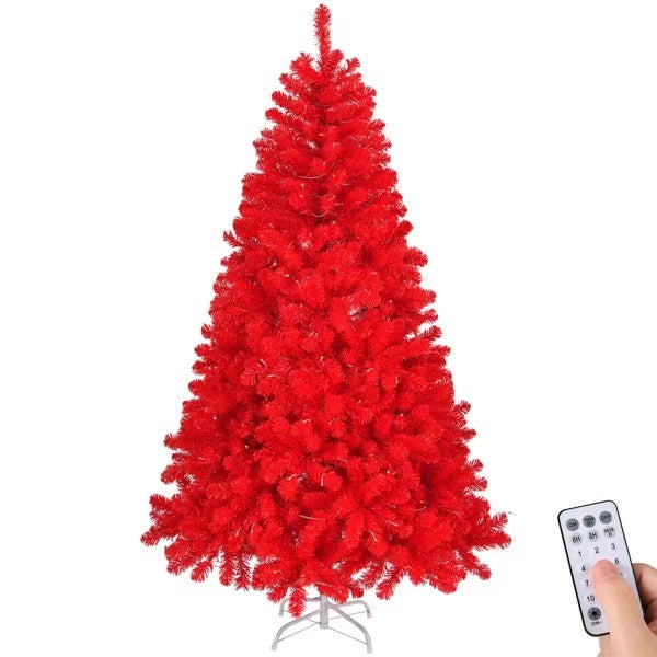 7 FT Pre-lit Artificial Christmas Tree