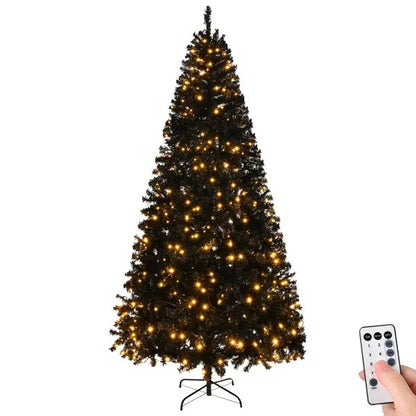 8 FT Artificial Christmas Tree, 550 Lights And Remote Control
