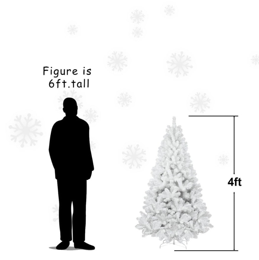 White Christmas Tree