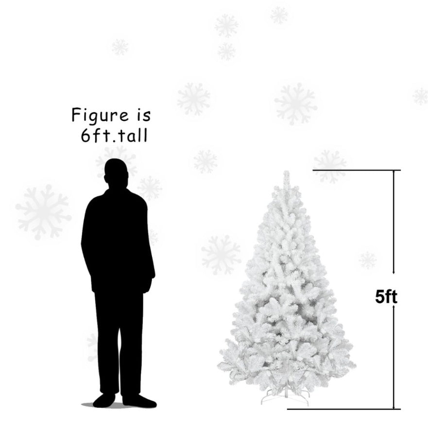 White Christmas Tree