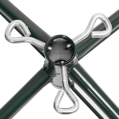 3 Pcs Flocked Artificial Christmas Tree Set With Lights