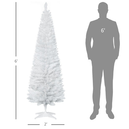 6ft White Christmas Tree