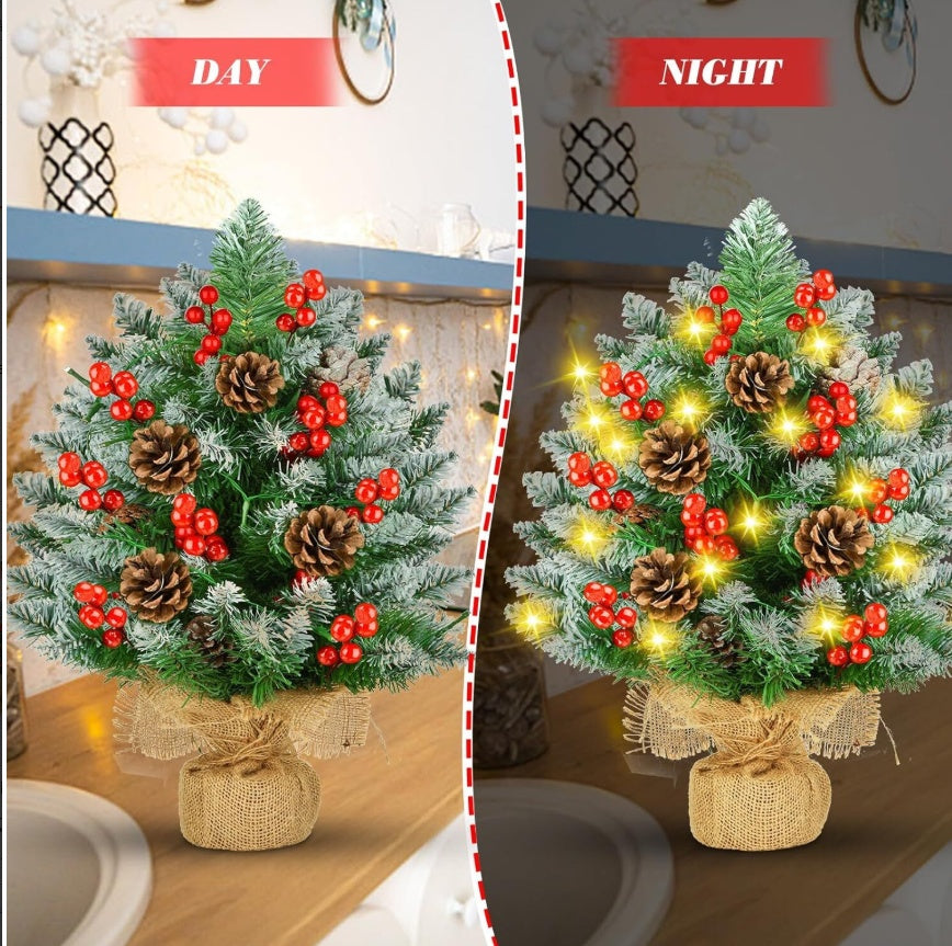 60cm Mini Christmas Tree With LED Lighting
