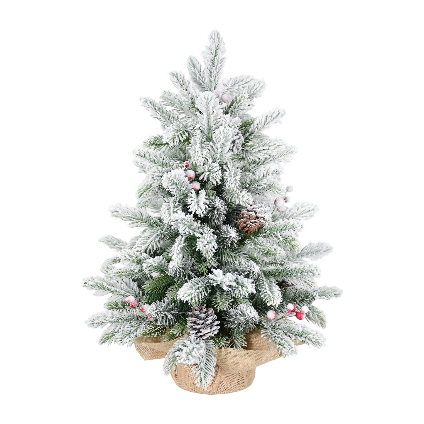 Tabletop Christmas Tree, Snow Flocked