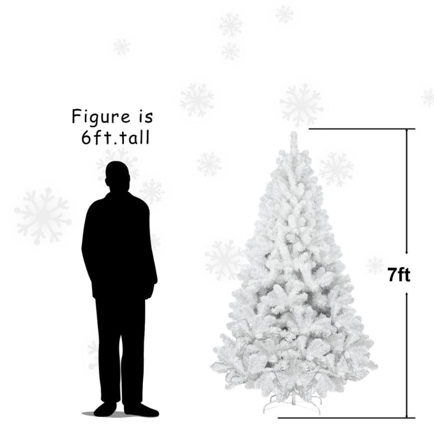 White Christmas Tree