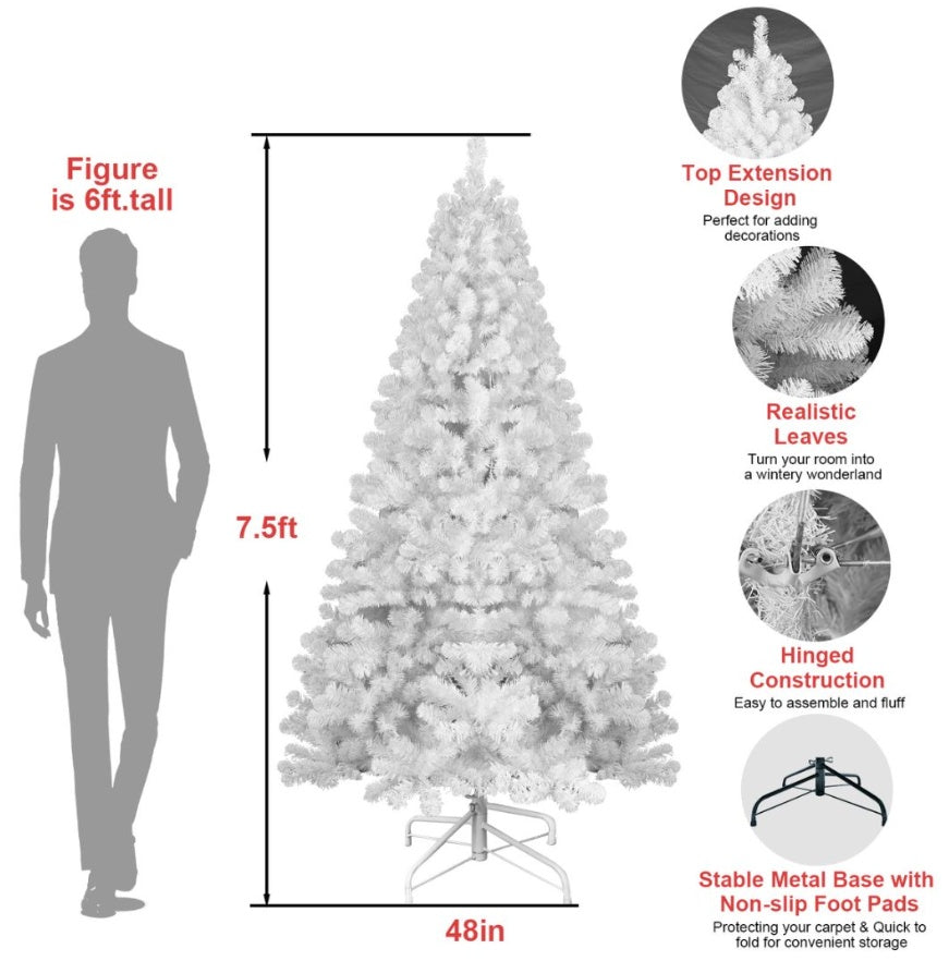 White Christmas Tree