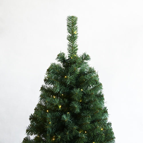 Pre-Installed Illuminated Christmas Tree 6 Foot